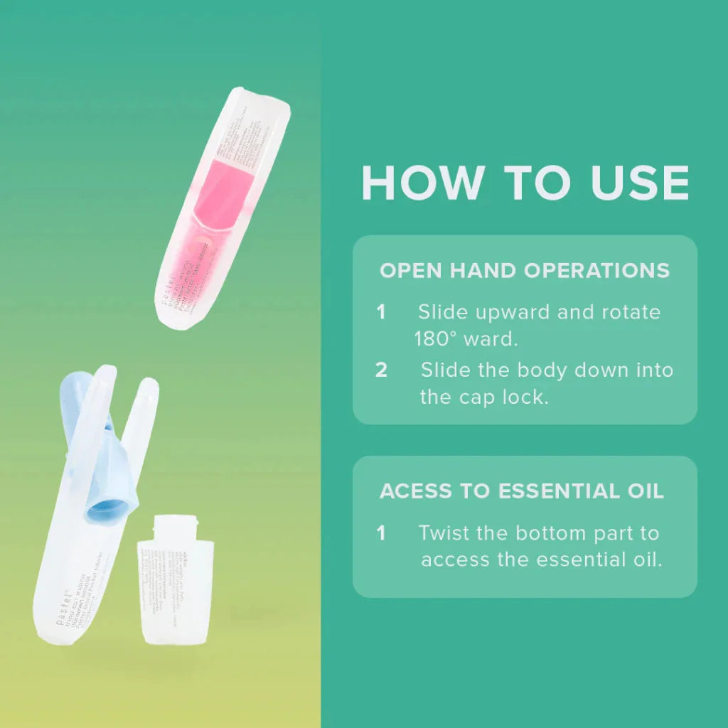 PASTEL Pocket Inhaler | Energy Boost