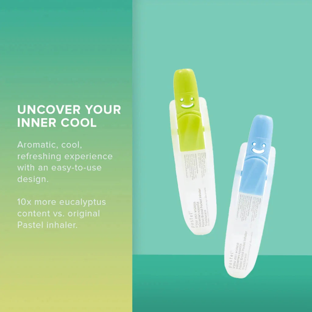 PASTEL Pocket Inhaler - Extra Strength | Energy Boost
